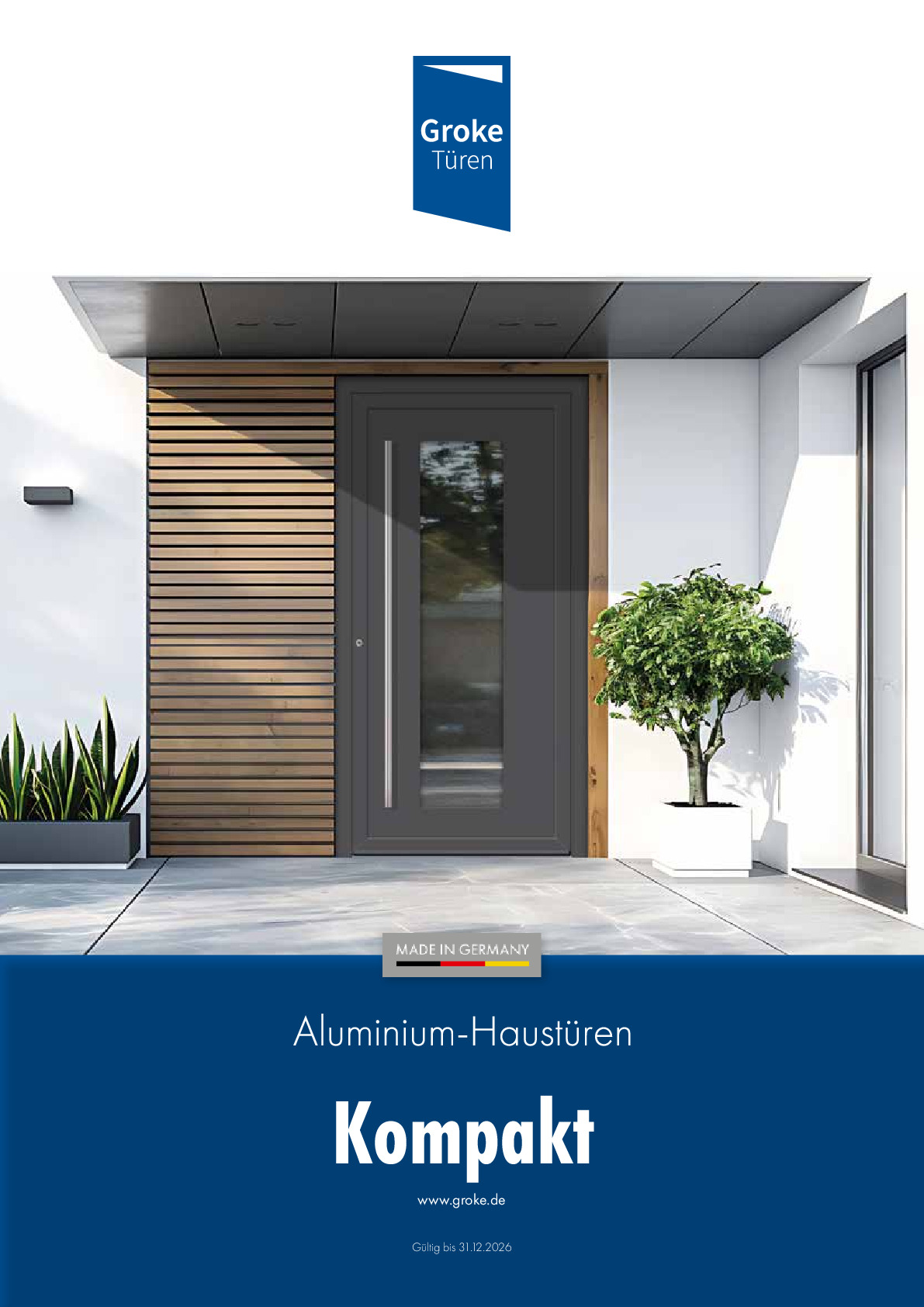 Vorschaubild von Dokument: Groke Kompakt Aluminum-Türen